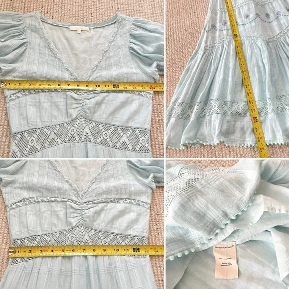 LoveShackFancy Sky Maxi Dress - Picture 8 of 14